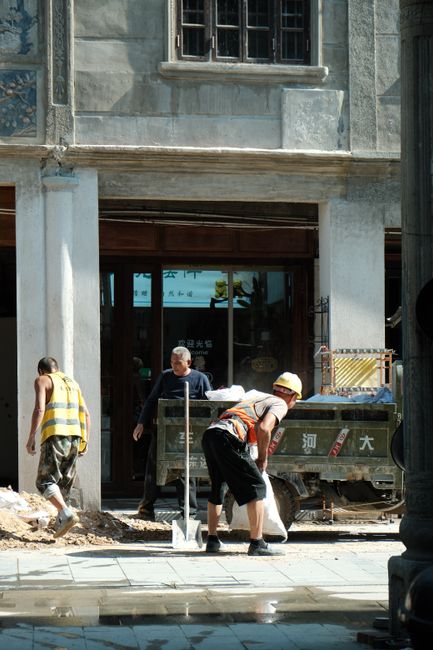 Echipă Condor SRL pe șantier
